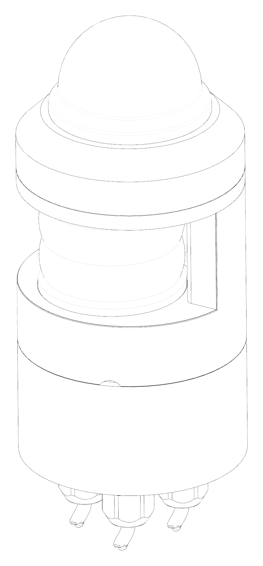 6nm Masthead Double + 3nm Red Obstruct Light black